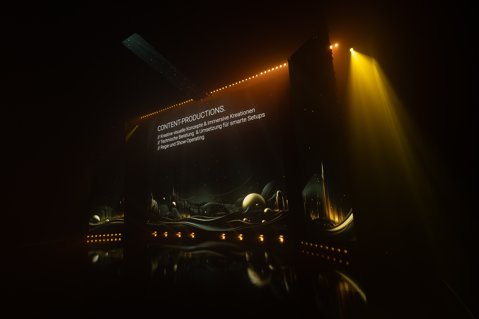 Screendesign an den Vision Days